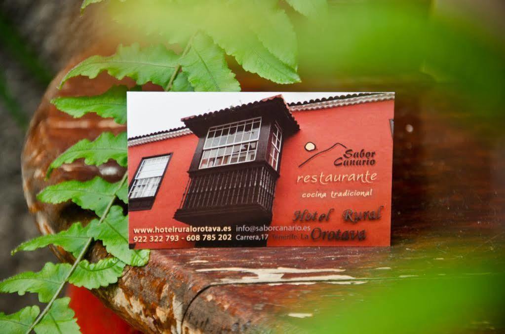 Hotel Rural Orotava 라오로타바 외부 사진